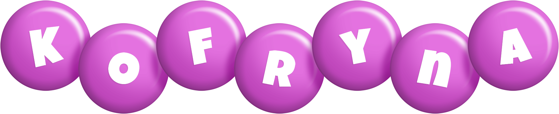 Kofryna candy-purple logo