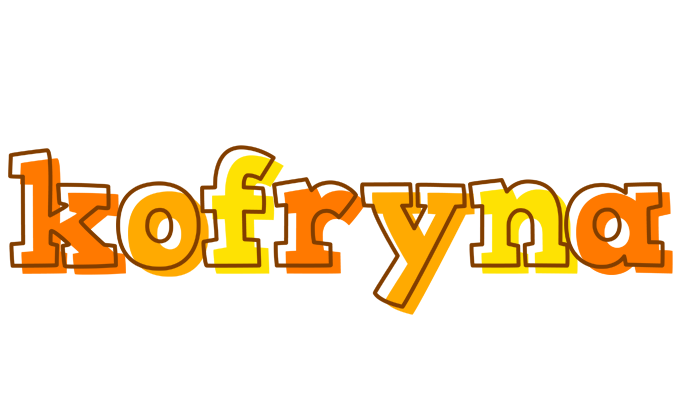 Kofryna desert logo