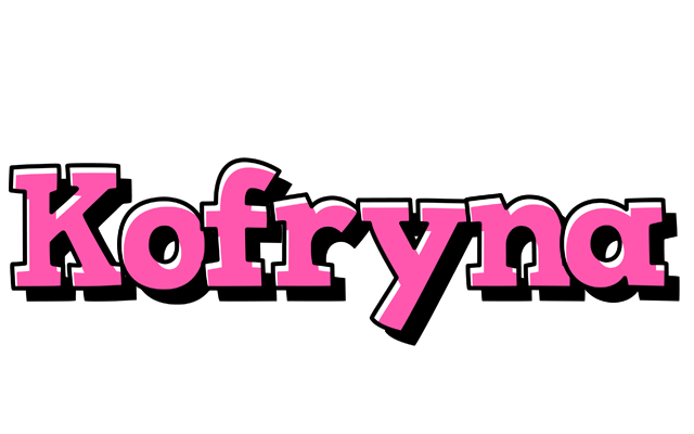Kofryna girlish logo