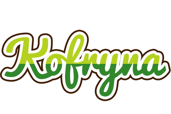 Kofryna golfing logo