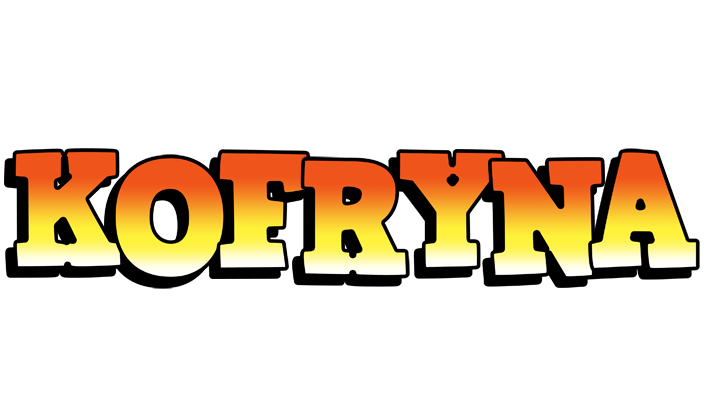 Kofryna sunset logo