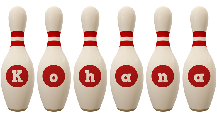 Kohana bowling-pin logo