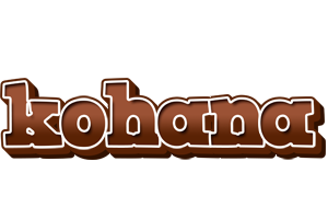 Kohana brownie logo