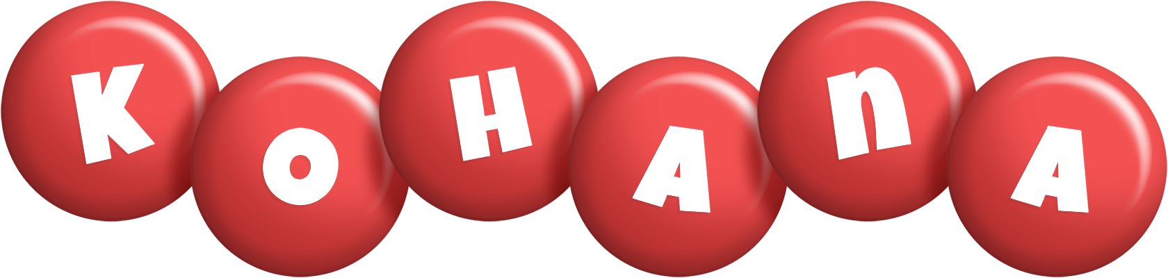 Kohana candy-red logo