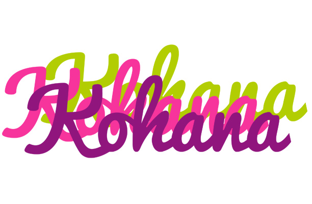 Kohana flowers logo