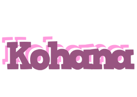 Kohana relaxing logo