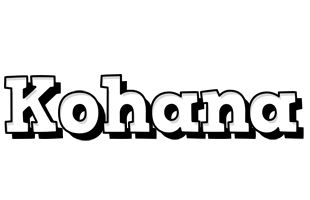 Kohana snowing logo
