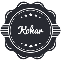 Kohar badge logo