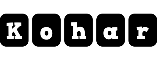 Kohar box logo