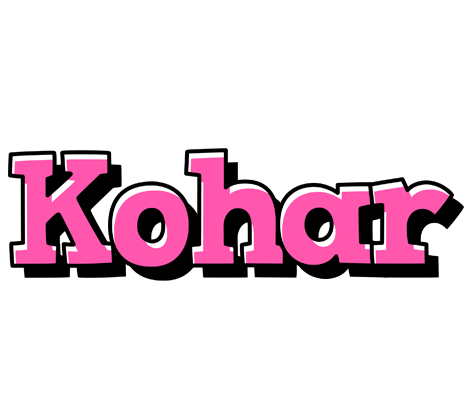 Kohar girlish logo