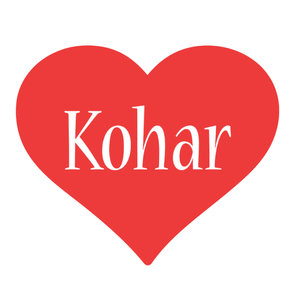 Kohar love logo