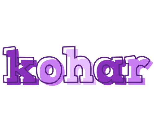 Kohar sensual logo