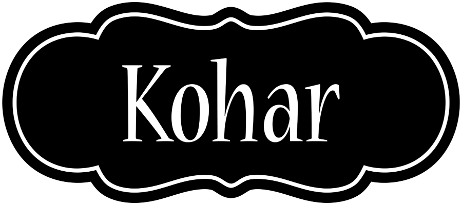 Kohar welcome logo