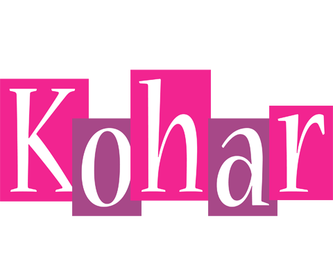 Kohar whine logo