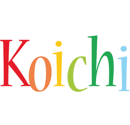 Koichi birthday logo