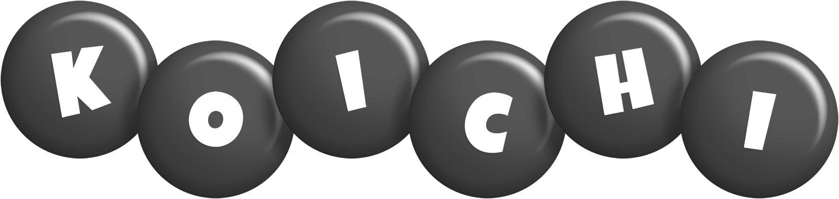 Koichi candy-black logo