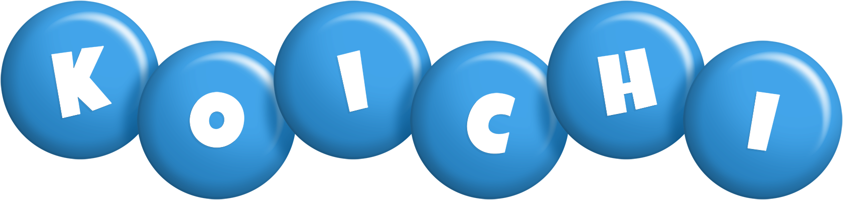 Koichi candy-blue logo