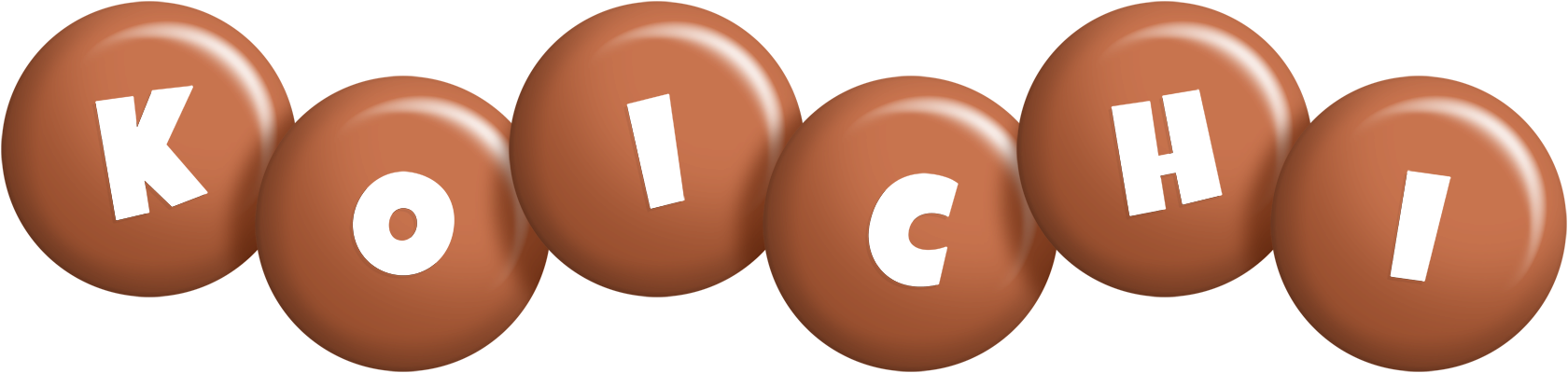 Koichi candy-brown logo