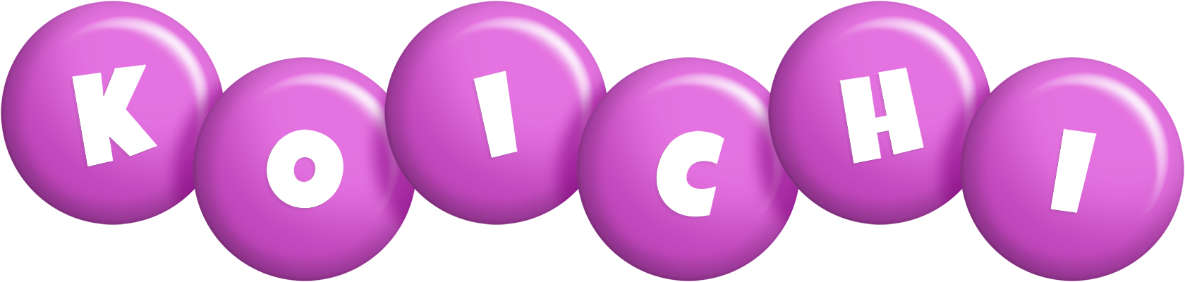 Koichi candy-purple logo