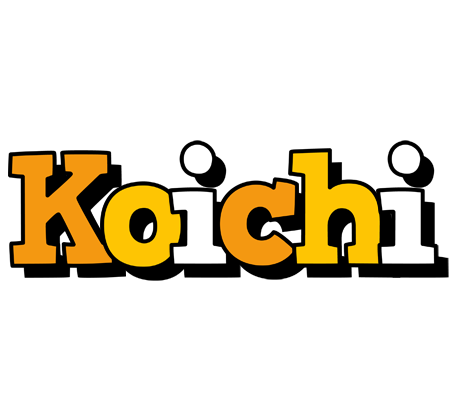 Koichi cartoon logo