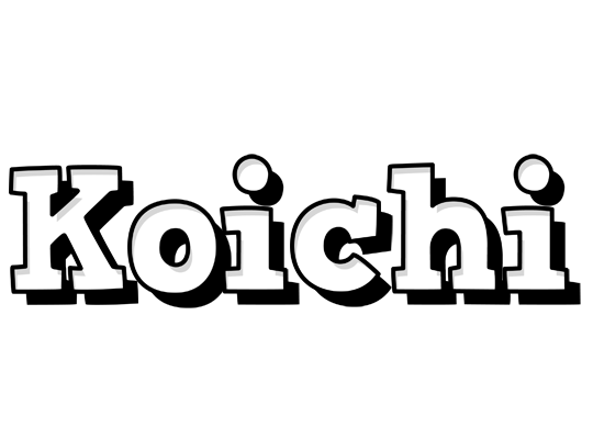Koichi snowing logo