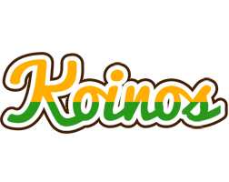 Koinos banana logo