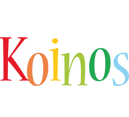 Koinos birthday logo
