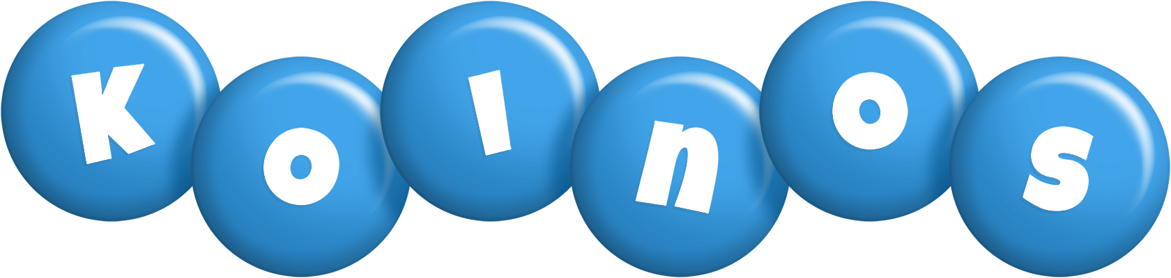Koinos candy-blue logo