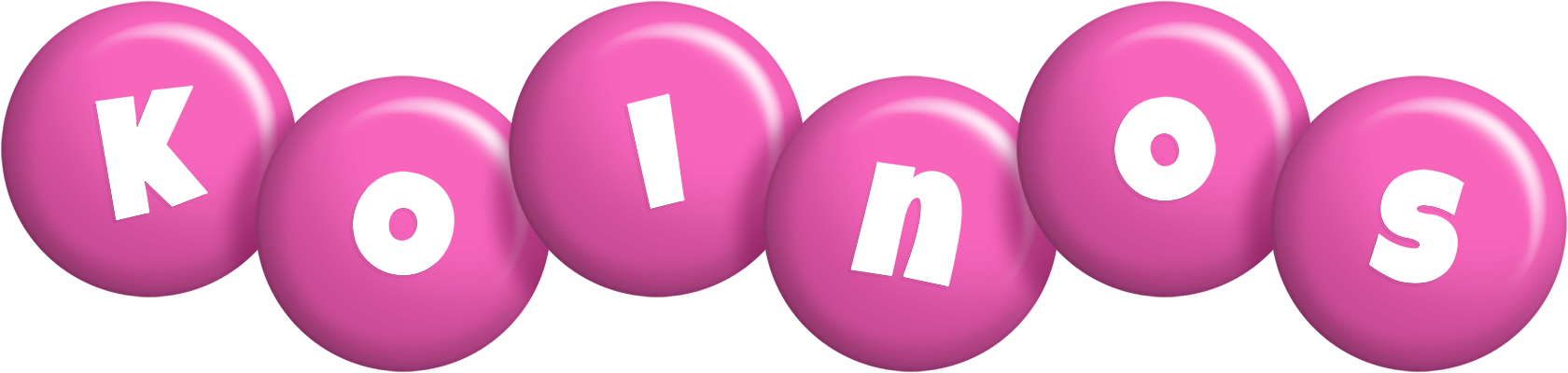 Koinos candy-pink logo