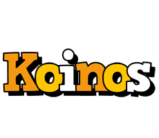 Koinos cartoon logo