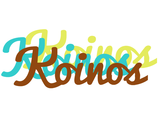Koinos cupcake logo