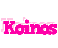 Koinos dancing logo