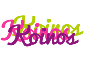 Koinos flowers logo