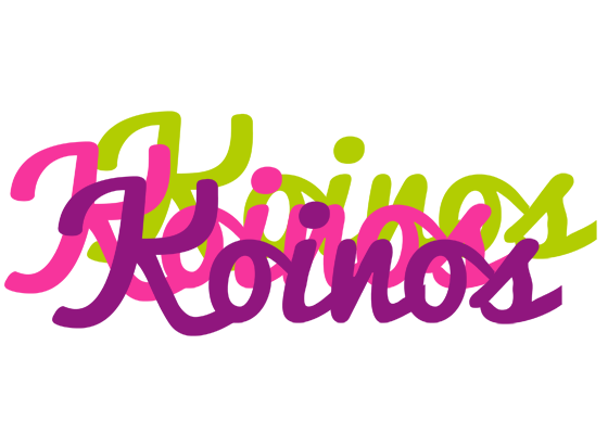 Koinos flowers logo