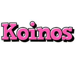 Koinos girlish logo