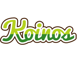 Koinos golfing logo