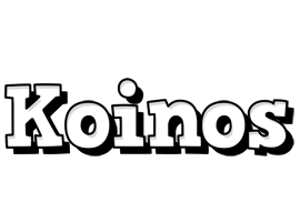 Koinos snowing logo