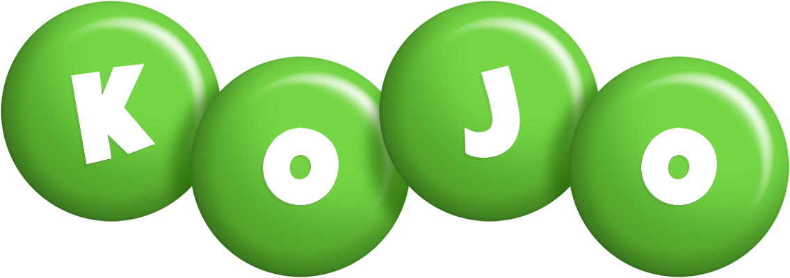 Kojo candy-green logo