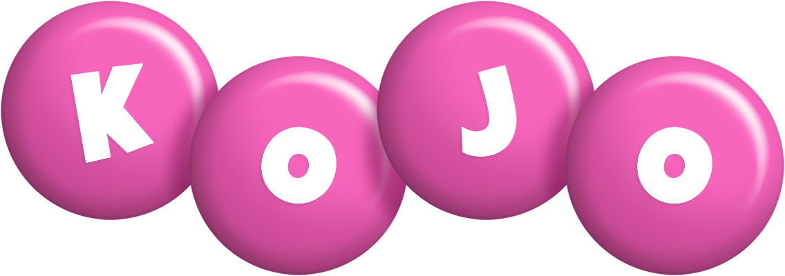 Kojo candy-pink logo