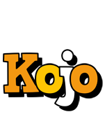 Kojo cartoon logo