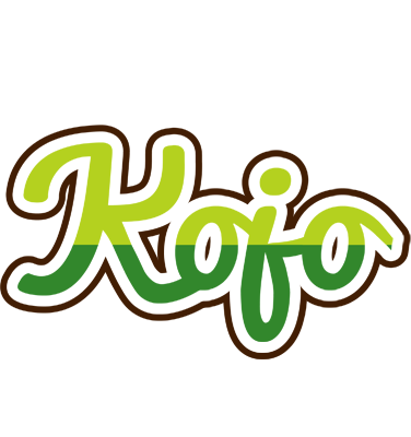 Kojo golfing logo