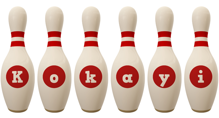 Kokayi bowling-pin logo