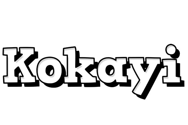 Kokayi snowing logo