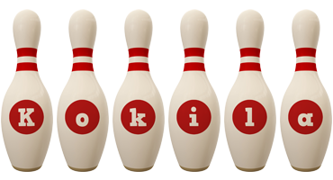 Kokila bowling-pin logo