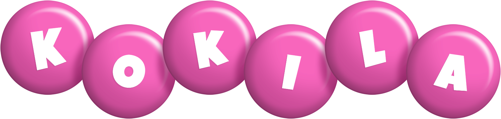 Kokila candy-pink logo