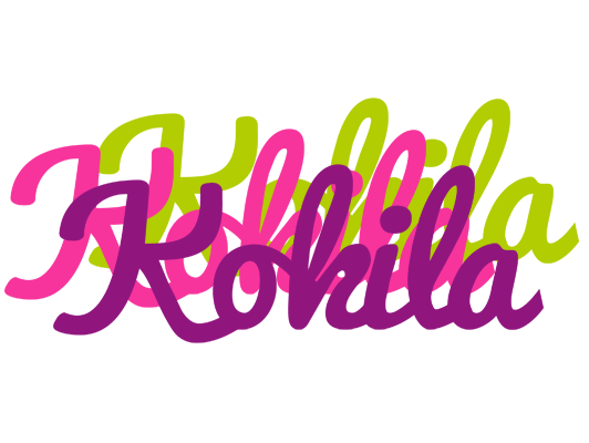 Kokila flowers logo