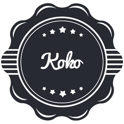 Koko badge logo
