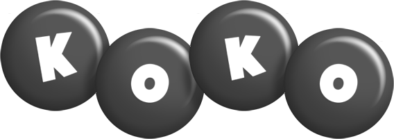 Koko candy-black logo