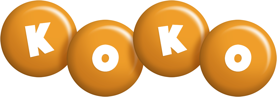 Koko candy-orange logo