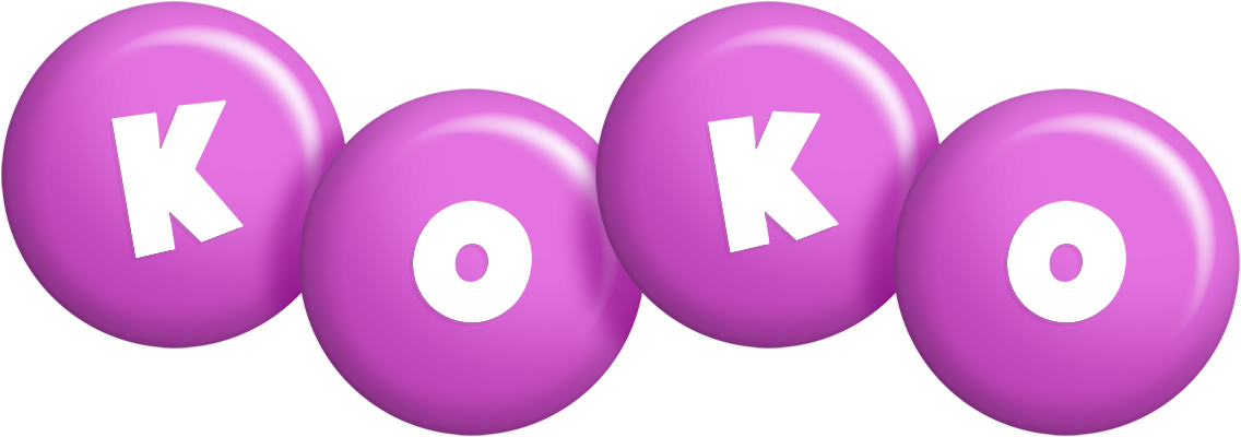 Koko candy-purple logo
